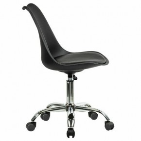 Кресло стул BRABIX "Eames MG-310 CH", хром, пластик черный, экокожа черная, 532925 в Челябинске - chelyabinsk.mebel24.online | фото 3