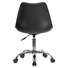 Кресло стул BRABIX "Eames MG-310 CH", хром, пластик черный, экокожа черная, 532925 в Челябинске - chelyabinsk.mebel24.online | фото 4