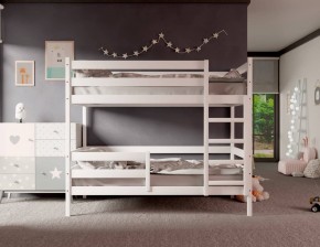 Кровать двухъярусная без крыши 80*190 Белый в Челябинске - chelyabinsk.mebel24.online | фото 2