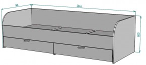 Кровать Ольга L54 (800*2000) в Челябинске - chelyabinsk.mebel24.online | фото 2