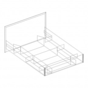 НАОМИ Кровать БЕЗ основания 1200х2000 в Челябинске - chelyabinsk.mebel24.online | фото 4