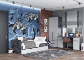 Кровать с 2 ящиками "Лео" 800х2000 в Челябинске - chelyabinsk.mebel24.online | фото 3