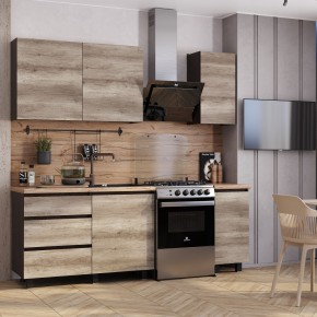 Кухня Энигма 1.6 м (венге/дуб каньон) в Челябинске - chelyabinsk.mebel24.online | фото