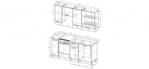 Кухонный гарнитур Антик 1800 (Стол. 38мм) в Челябинске - chelyabinsk.mebel24.online | фото 2