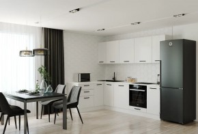 Кухонный гарнитур Белый Глянец 2600*1600 (Стол. 38мм) в Челябинске - chelyabinsk.mebel24.online | фото