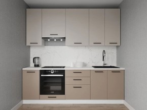 Кухонный гарнитур Каппучино 2400 h950 (Стол. 38мм) в Челябинске - chelyabinsk.mebel24.online | фото