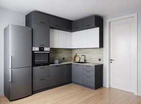 Кухонный гарнитур Меренга 2200*1700 (Стол. 26мм) в Челябинске - chelyabinsk.mebel24.online | фото