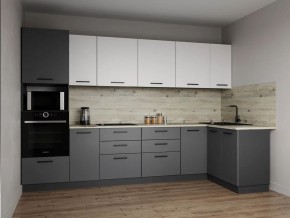 Кухонный гарнитур Меренга 3200*1400 (Стол. 38 мм) в Челябинске - chelyabinsk.mebel24.online | фото