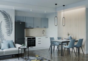 Кухонный гарнитур Ниагара 2550 (Стол. 26мм) в Челябинске - chelyabinsk.mebel24.online | фото 1
