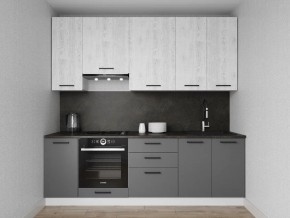 Кухонный гарнитур Санторини 2400 h950 (Стол. 38мм) в Челябинске - chelyabinsk.mebel24.online | фото