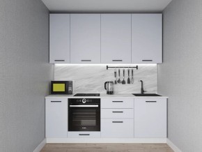 Кухонный гарнитур Смоки 2200 h950 (Стол. 38 мм) в Челябинске - chelyabinsk.mebel24.online | фото 1