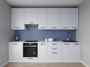 Кухонный гарнитур Смоки 2400 h950 (Стол. 26мм) в Челябинске - chelyabinsk.mebel24.online | фото 1