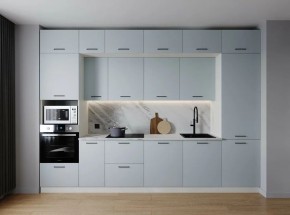 Кухонный гарнитур Смоки 3400 (Стол. 26мм) в Челябинске - chelyabinsk.mebel24.online | фото
