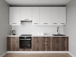 Кухонный гарнитур Старое Дерево 3000 h950 (Стол. 38мм) в Челябинске - chelyabinsk.mebel24.online | фото
