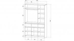 ЛЕНОРА Спальный гарнитур (модульный) кашемир в Челябинске - chelyabinsk.mebel24.online | фото 9