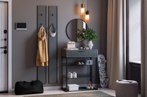 МЕБЕЛЬСОН К19 Прихожая (графит) в Челябинске - chelyabinsk.mebel24.online | фото