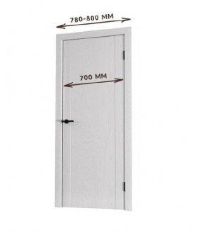 Межкомнатная дверь Bolivar Каньон браун (комплект) 700 в Челябинске - chelyabinsk.mebel24.online | фото