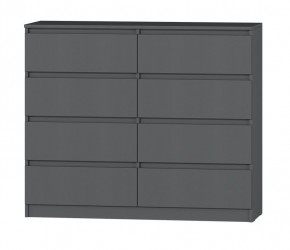 МС "Хилтон" Комод №3 1200 (8 ящ.) графит в Челябинске - chelyabinsk.mebel24.online | фото