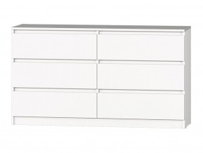 МС "Хилтон" Комод №5 1400 (6 ящ.) белый текстурный в Челябинске - chelyabinsk.mebel24.online | фото 2