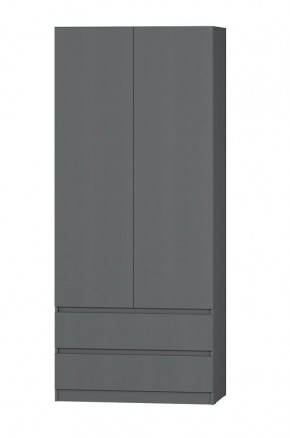 МС "Хилтон" Шкаф №3 900 (Графит) в Челябинске - chelyabinsk.mebel24.online | фото