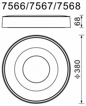 Накладной светильник Mantra Coin 7567 в Челябинске - chelyabinsk.mebel24.online | фото 4