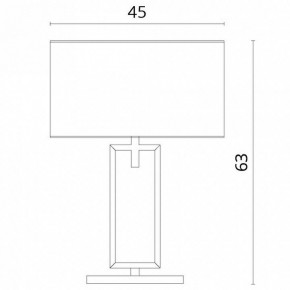 Настольная лампа декоративная Divinare Porta 5933/01 TL-1 в Челябинске - chelyabinsk.mebel24.online | фото 3