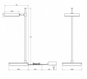 Настольная лампа декоративная Maytoni Fad MOD070TL-L8W3K в Челябинске - chelyabinsk.mebel24.online | фото 3