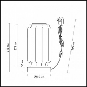 Настольная лампа декоративная Odeon Light Jam 5408/10TL в Челябинске - chelyabinsk.mebel24.online | фото 4