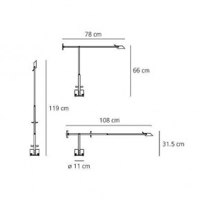 Настольная лампа офисная Artemide  A009210 в Челябинске - chelyabinsk.mebel24.online | фото 7