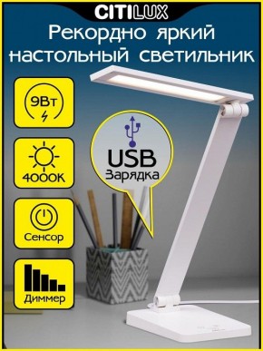 Настольная лампа офисная Citilux Ньютон CL803080 в Челябинске - chelyabinsk.mebel24.online | фото 2