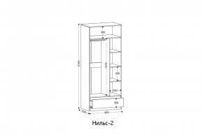 НИЛЬС - 2 Шкаф в Челябинске - chelyabinsk.mebel24.online | фото 2