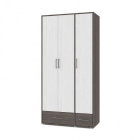 ОЛИВИЯ О32 Шкаф 3-х дверный (анкор темный/анкор светлый) в Челябинске - chelyabinsk.mebel24.online | фото