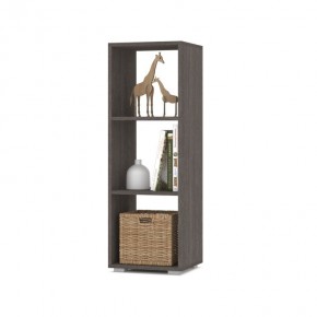 ОЛИВИЯ О53 Стеллаж (анкор темный) в Челябинске - chelyabinsk.mebel24.online | фото