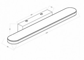 Подсветка для зеркала Maytoni Epic MIR009WL-L12CH4K в Челябинске - chelyabinsk.mebel24.online | фото 3