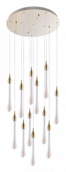 Подвесная люстра Arte Lamp Raindrop A1803LM-36PB в Челябинске - chelyabinsk.mebel24.online | фото