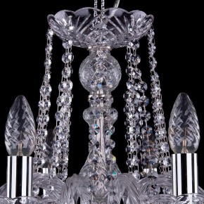 Подвесная люстра Bohemia Ivele Crystal 1402 1402/10/240/Ni/Leafs в Челябинске - chelyabinsk.mebel24.online | фото 4