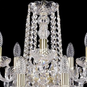 Подвесная люстра Bohemia Ivele Crystal 1402 1402/10+5/195/2d/G в Челябинске - chelyabinsk.mebel24.online | фото 4