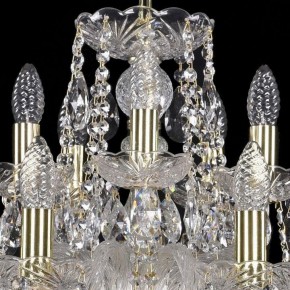 Подвесная люстра Bohemia Ivele Crystal 1402 1402/10+5/240/G в Челябинске - chelyabinsk.mebel24.online | фото 4