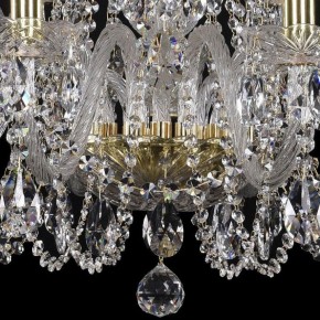 Подвесная люстра Bohemia Ivele Crystal 1402 1402/10+5/300/G в Челябинске - chelyabinsk.mebel24.online | фото 3