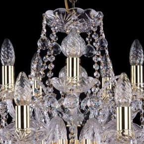 Подвесная люстра Bohemia Ivele Crystal 1411 1411/10+5/240/G/Balls в Челябинске - chelyabinsk.mebel24.online | фото 4