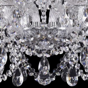 Подвесная люстра Bohemia Ivele Crystal 1411 1411/8+4/195/Ni в Челябинске - chelyabinsk.mebel24.online | фото 3