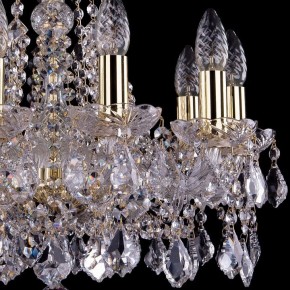 Подвесная люстра Bohemia Ivele Crystal 1413 1413/10/165/G/Leafs в Челябинске - chelyabinsk.mebel24.online | фото 2