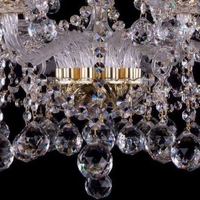 Подвесная люстра Bohemia Ivele Crystal 1413 1413/10+5/300/G/Balls в Челябинске - chelyabinsk.mebel24.online | фото 4