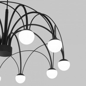 Подвесная люстра Eurosvet Ragno 90034/10 LED черный в Челябинске - chelyabinsk.mebel24.online | фото 6