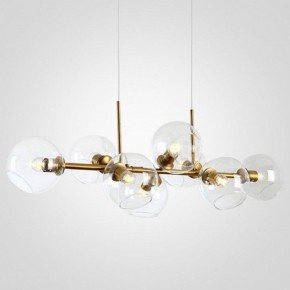Подвесная люстра Imperiumloft Staggered Glass Chandelier 8 40.2211 в Челябинске - chelyabinsk.mebel24.online | фото