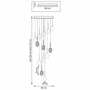 Подвесная люстра Lightstar Acrile 738131 в Челябинске - chelyabinsk.mebel24.online | фото 7