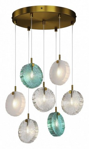 Подвесная люстра Maytoni Frozen MOD254PL-07BS в Челябинске - chelyabinsk.mebel24.online | фото