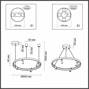 Подвесная люстра Odeon Light Fonda 4317/58L в Челябинске - chelyabinsk.mebel24.online | фото 6