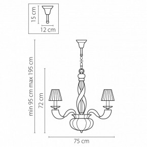 Подвесная люстра Osgona Alveare 702104 в Челябинске - chelyabinsk.mebel24.online | фото 4