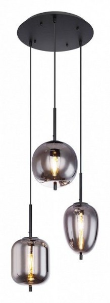 Подвесной светильник Globo Blacky 15345-3 в Челябинске - chelyabinsk.mebel24.online | фото